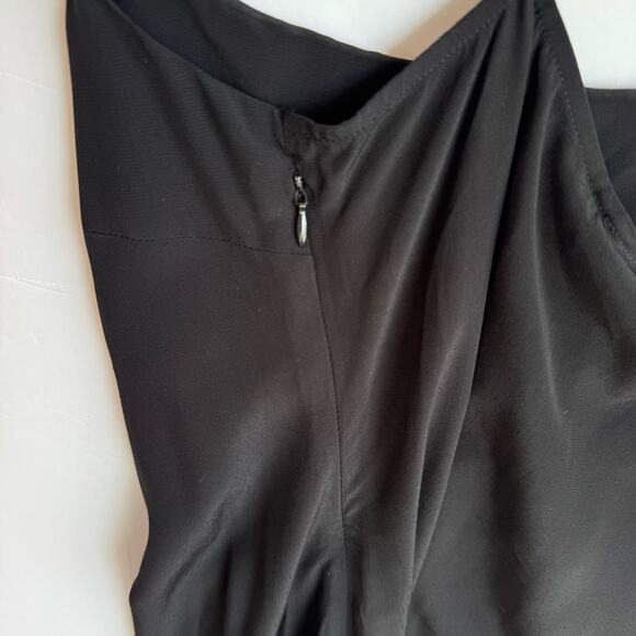 Rumored Posh Mini Dress Spaghetti Strap Little Black Dress Sz 2 Chic Minimalist - Picture 9 of 13